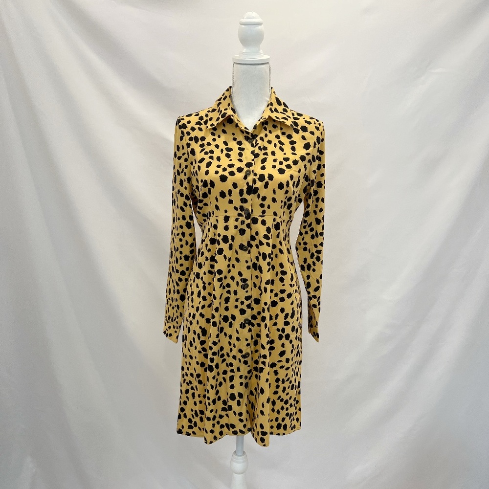 Wednesday's Girl skater dress in Dalmatian spot